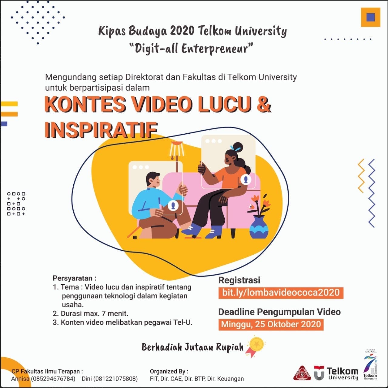 Kipas Budaya 2020 Telkom University “Digit-all Enterpreneur”