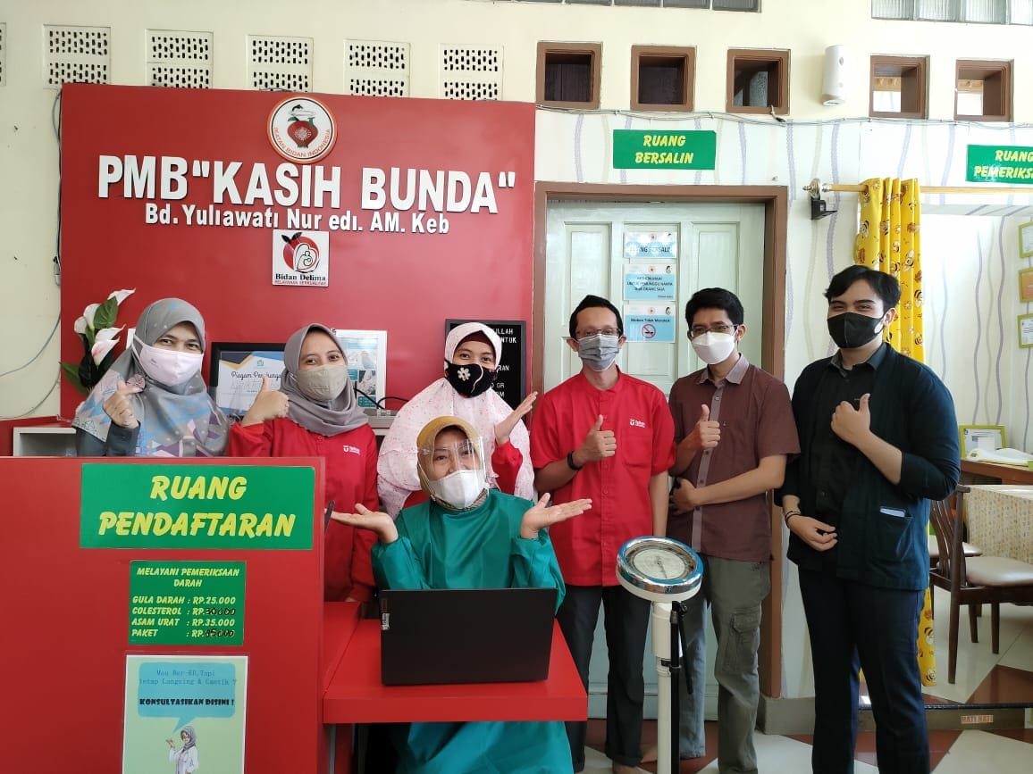 Abdimas: APPLICATION OF MIDWIFE SERVICES RECORDING AND FINANCIAL REPORTING BASED ON PHP AND SECURITY SYSTEM MONITORING AT MANDIRI MIDWIFE PRACTICE CLINIC (PMB) KASIH BUNDA, BOJONGSOANG, BANDUNG
